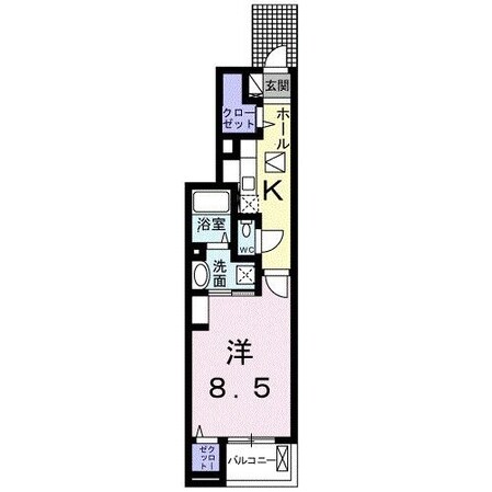 光が丘駅 徒歩20分 1階の物件間取画像